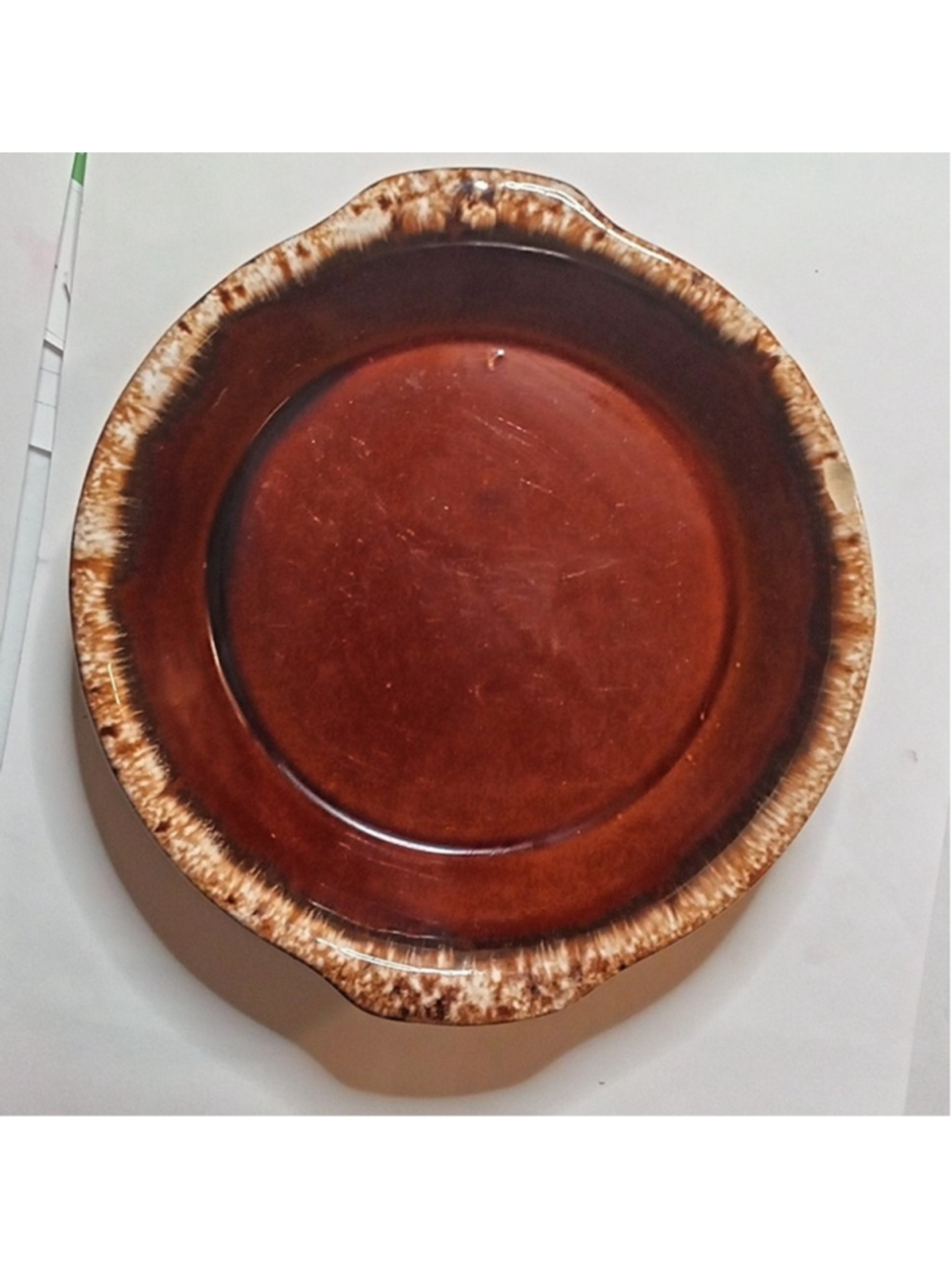 Hull Brown Drip Pottery Pair of Serving Dishes Vintage Mid Century Ovenproof